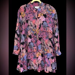 “Stern Made” VTG 80’s tunic blouse FUNKY